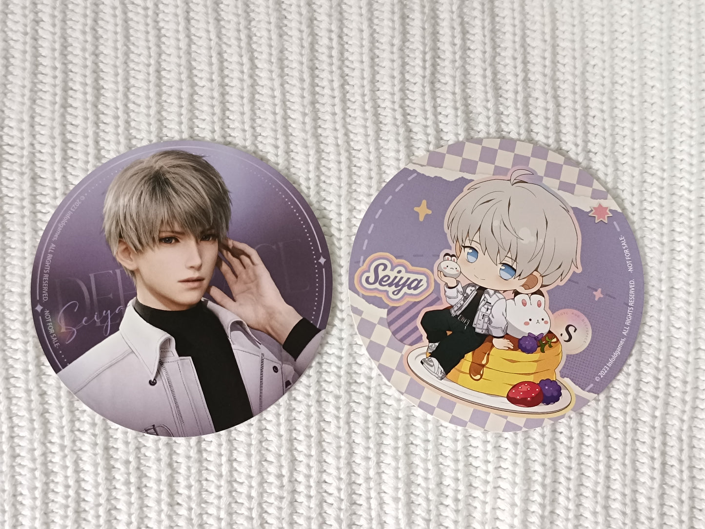 Love and Deepspace Sweets Paradise Collaboration Coaster Pair (Set of 2)