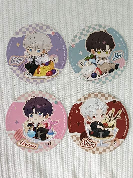 Love and Deepspace Sweets Paradise Collaboration Chibi Coaster