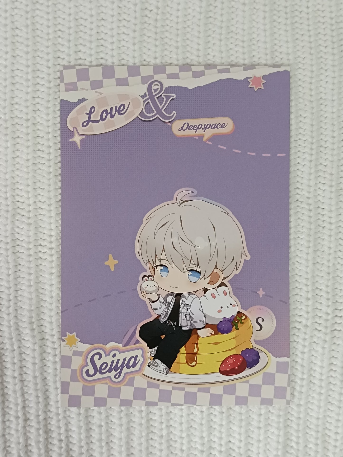 Love and Deepspace Sweets Paradise Collaboration Postcard Pair (Set of 2)