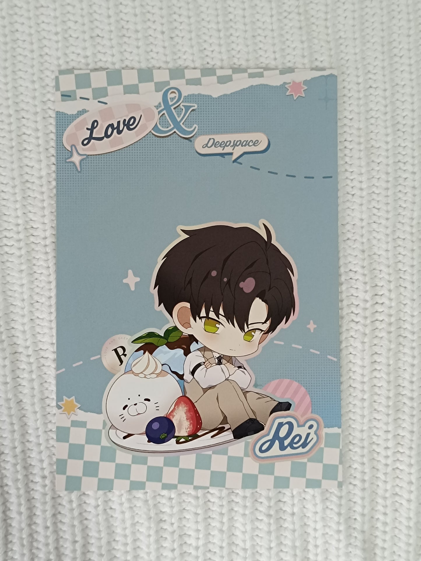 Love and Deepspace Sweets Paradise Collaboration Postcard Pair (Set of 2)