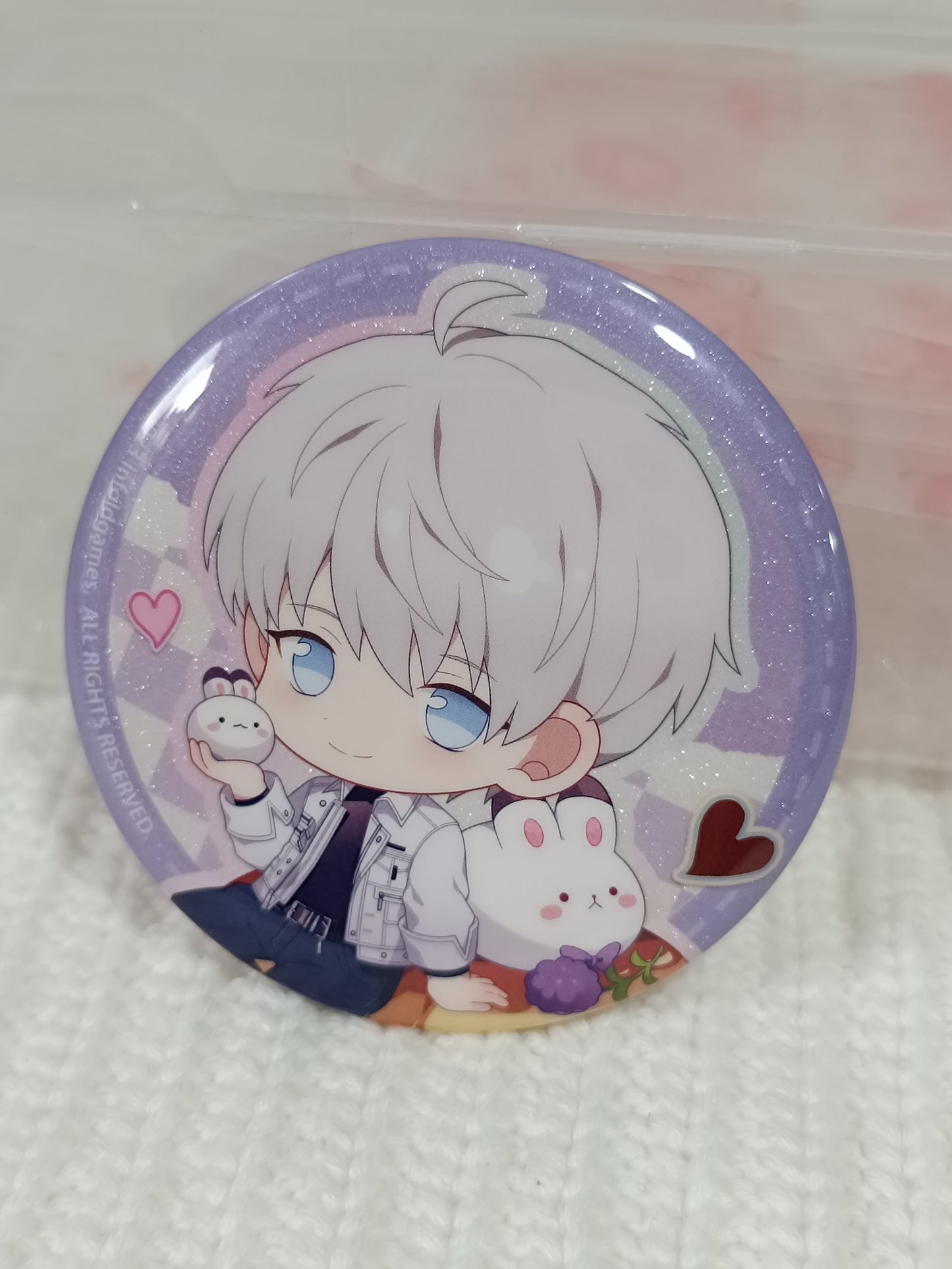 Love and Deepspace Sweets Paradise Collaboration Chibi Badge 65mm