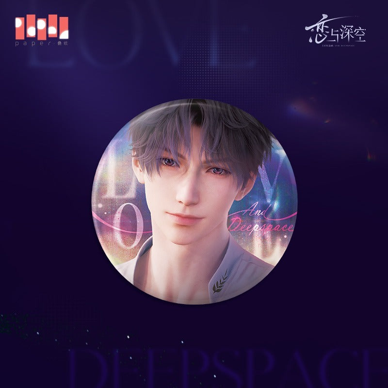 Love and Deepspace Heartbeat Badge 65mm